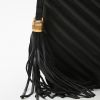 Saint Laurent  Lou Sac Caméra shoulder bag  in black quilted leather - Detail D1 thumbnail