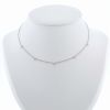 Collar Dior Mimioui de oro blanco y diamantes - 360 thumbnail