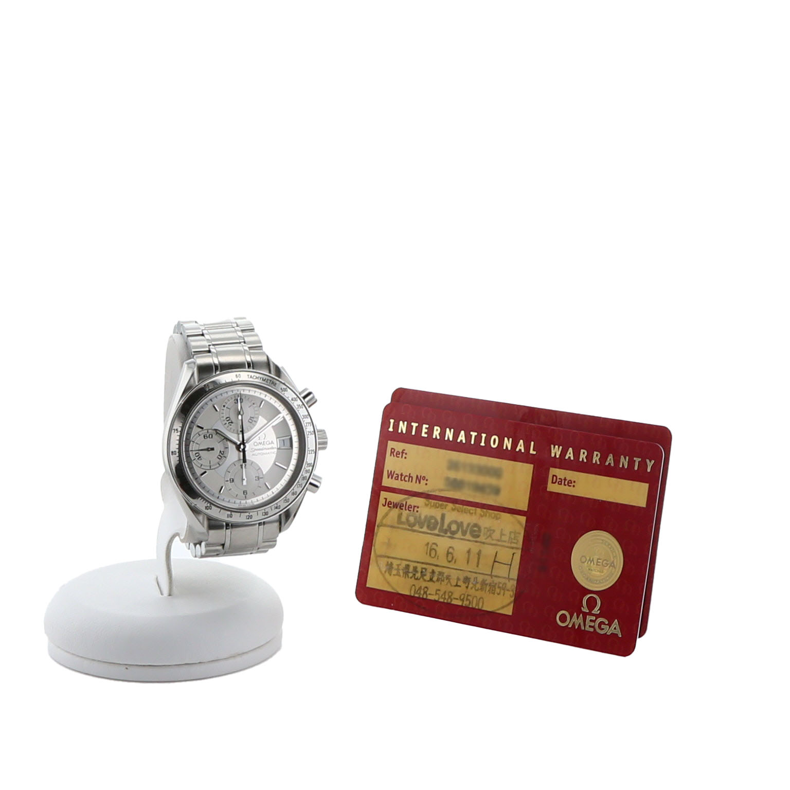 Reloj Omega Speedmaster de acero Ref: Omega - 175.0083  Circa 2011 - Detail D2