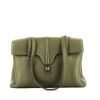 Borsa Celine  Sac 16 in pelle martellata verde kaki - 360 thumbnail