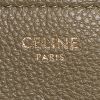 Borsa Celine  Sac 16 in pelle martellata verde kaki - Detail D3 thumbnail