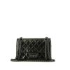 Chanel  Chanel 2.55 small model  handbag  in black quilted leather - 360 thumbnail