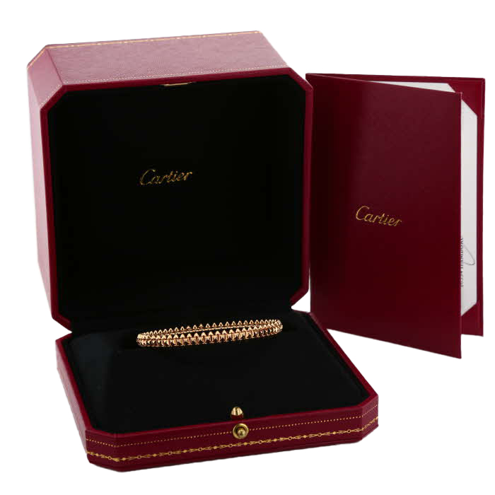 Bracelet Cartier Clash De Cartier petit modèle en or rose