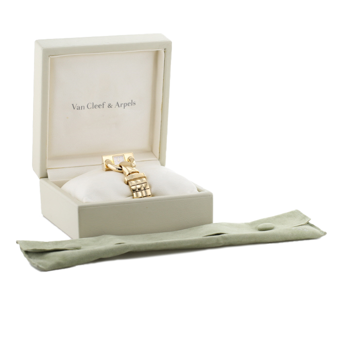 Montre Van Cleef 
Arpels Cadenas en or jaune Vers 2010