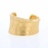 Pomellato Cocco cuff bracelet in yellow gold - 360 thumbnail