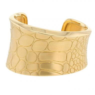 Brazalete Pomellato Cocco de oro amarillo