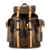 Louis Vuitton  Christopher backpack  in brown coated canvas - 360 thumbnail