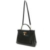 Hermès  hermes silkin wallet in etoupe epsom leather handbag  in black box leather - Detail D8 thumbnail