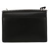 Saint Laurent  Sunset medium model  shoulder bag  in black leather - Detail D7 thumbnail