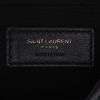 Saint Laurent  Sunset medium model  shoulder bag  in black leather - Detail D9 thumbnail