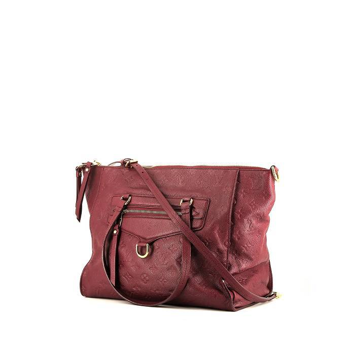 Louis Vuitton Lumineuse Shopping Bag in Raspberry Pink Empreinte