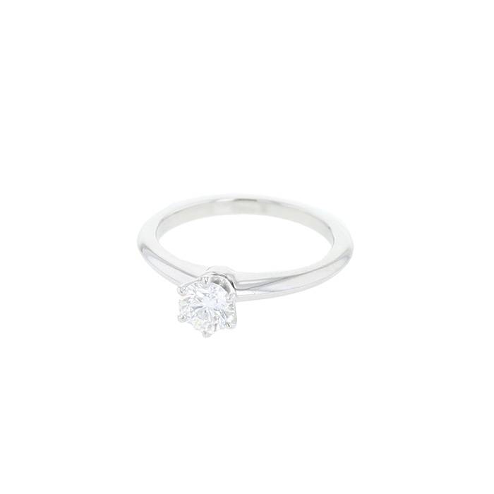 Square diamond engagement hot sale rings tiffany