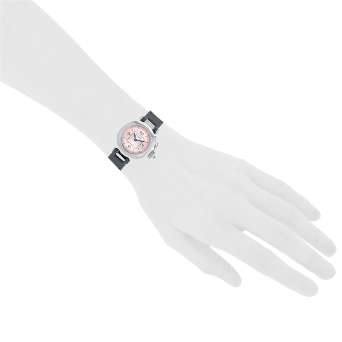 Montre Cartier Miss Pasha en acier Ref: Cartier - 2973  Vers 2013 - Detail D1