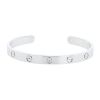 Cartier Love ouvert bracelet in white gold and diamond, size 17 - 00pp thumbnail