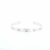 Cartier Love ouvert bracelet in white gold and diamond, size 17 - 360 thumbnail