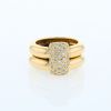 Chaumet Duo ring in yellow gold and diamonds - 360 thumbnail