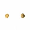 Paire de puces d'oreilles Dinh Van Pi Chinois et or jaune 24 carats - 360 thumbnail
