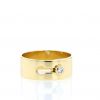 Dinh Van Serrure ring in yellow gold and diamond - 360 thumbnail