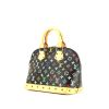 Louis Vuitton  Alma Editions Limitées handbag  in multicolor and black monogram canvas  and natural leather - 00pp thumbnail