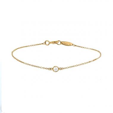 Brazalete Tiffany & Co Diamonds By The Yard de oro amarillo y diamante