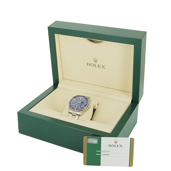 Montre Rolex Submariner Date en or blanc Ref: Rolex - 116619  Vers 2019 - Detail D2