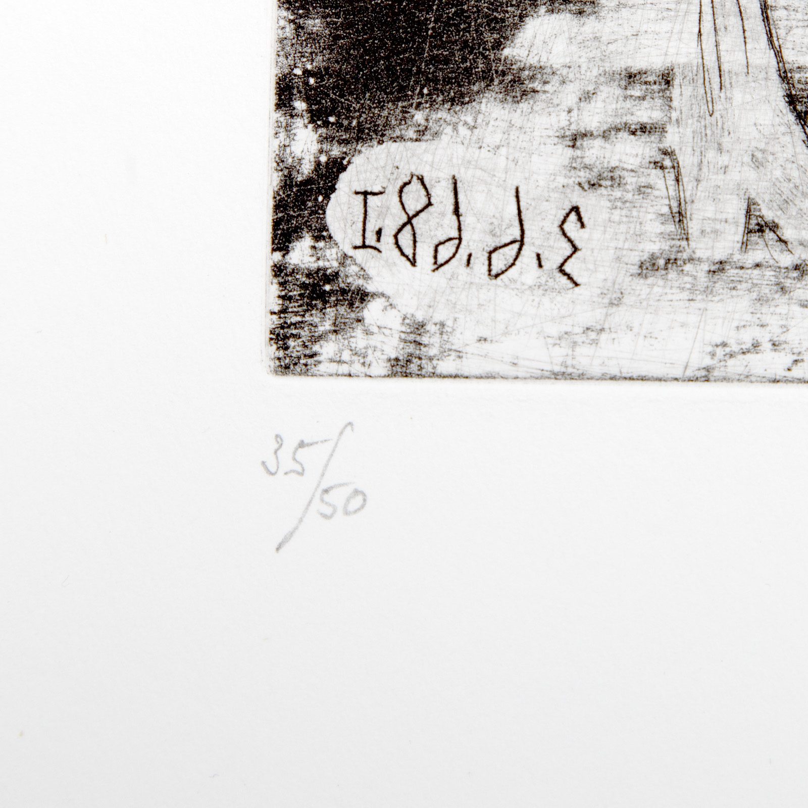 Pablo Picasso (1881-1973), Complications après l'enlèvement, 3 juin 1968, I - 1969 - Detail D3