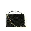 Bolso de mano Chanel  Vintage en cuero acolchado negro - 360 thumbnail