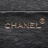 Chanel  Vintage handbag  in black quilted leather - Detail D4 thumbnail