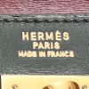 Hermès  Precio de los bolsos cut hermes Constance de segunda mano handbag  in green, navy blue and burgundy tricolor  box leather - Detail D4 thumbnail