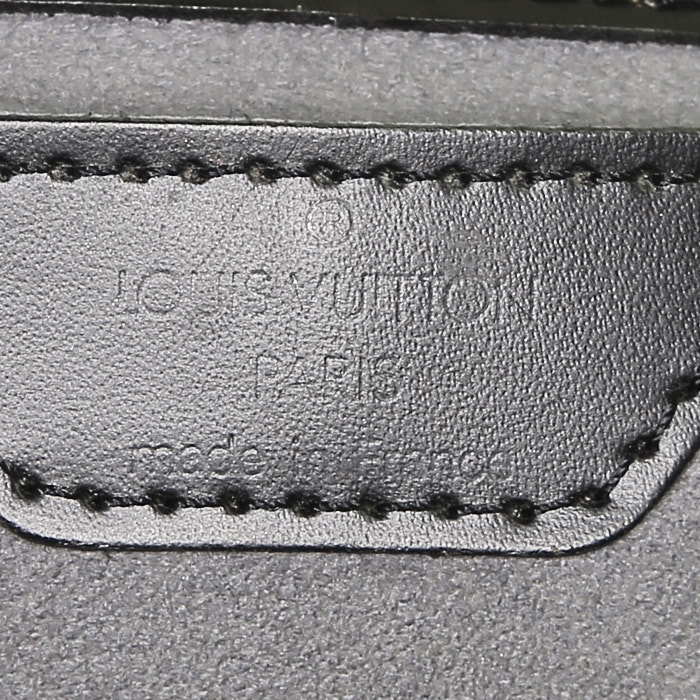 Mochila Louis Vuitton  Gobelins - Backpack en cuero Epi negro - Detail D3