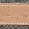 Bolso de mano Dior  Saddle en lona Monogram Oblique verde y cuero color oro - Detail D3 thumbnail