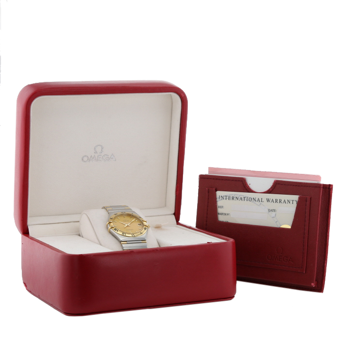 Montre Omega Constellation en or et acier Ref: Omega - 396. 1201  Vers 2000 - Detail D2