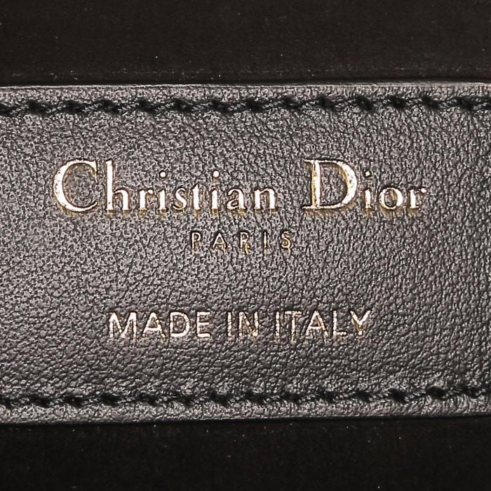 Pochette Dior   in pelle nera - Detail D3