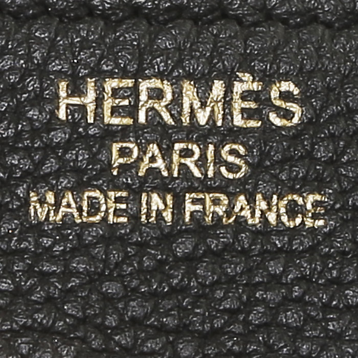 Sac à main Hermès  Birkin 40 cm en cuir togo noir - Detail D3