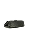 Chanel  Chanel 2.55 large model  handbag  in black quilted leather - Detail D5 thumbnail