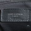 Saint Laurent  Niki shopping bag  in navy blue leather - Detail D3 thumbnail