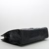 Saint Laurent  Niki shopping bag  in navy blue leather - Detail D4 thumbnail