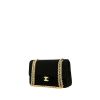 Bolso de mano Chanel  Timeless modelo pequeño  en lona negra - 00pp thumbnail
