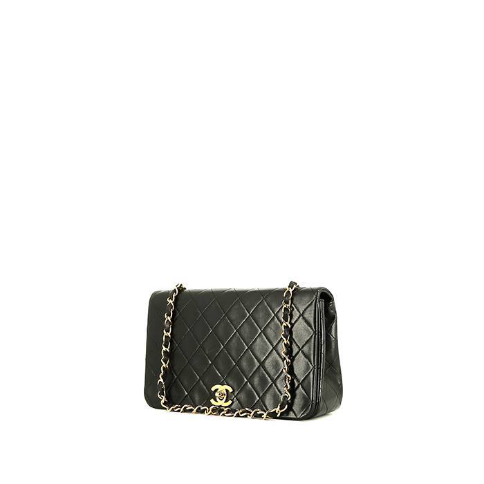 Chanel Small Mademoiselle black shoulder flap bag
