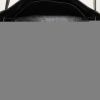 Hermès  Monaco handbag  in black box leather - Detail D2 thumbnail