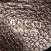 Gucci  Gucci Vintage handbag  suede  and brown leather - Detail D3 thumbnail
