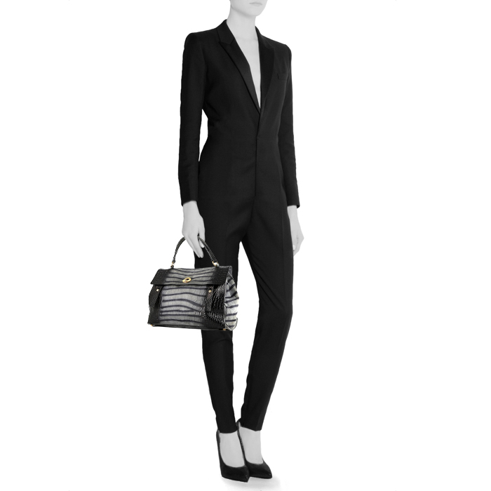 Saint Laurent  Muse Two handbag  in bicolor leather - Detail D1