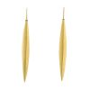 Vintage  earrings in yellow gold - 00pp thumbnail