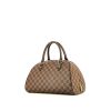 Louis Vuitton  Ribera handbag  in ebene damier canvas  and brown leather - 00pp thumbnail