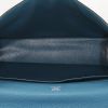 Bolso de mano Hermès  Etribelt en cuero togo azul verdoso - Detail D2 thumbnail