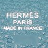 Bolso de mano Hermès  Etribelt en cuero togo azul verdoso - Detail D3 thumbnail