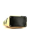 Bolso de mano Chanel  Cambon en cuero acolchado beige y negro - Detail D4 thumbnail