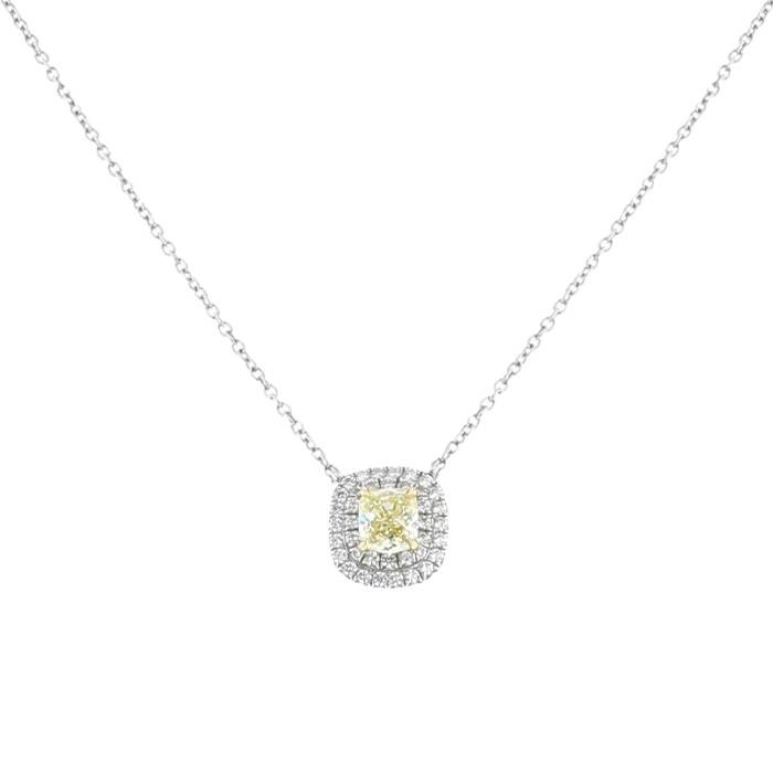 00pp tiffany co soleste necklace in platinium white gold and diamonds