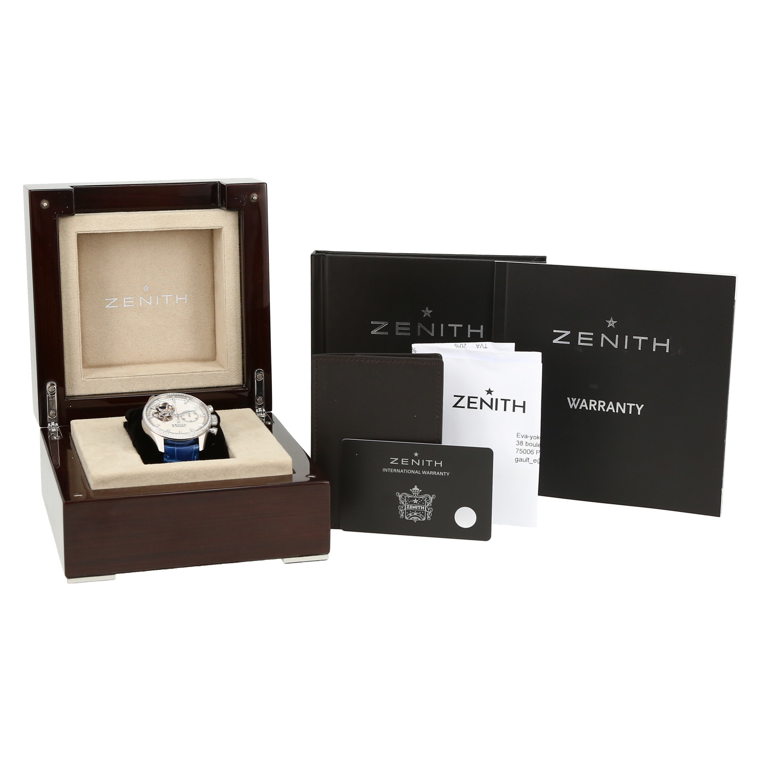 Zenith El Primero-Chronomaster  in stainless steel Ref: Zenith - 16.2150.4062  Circa 2015