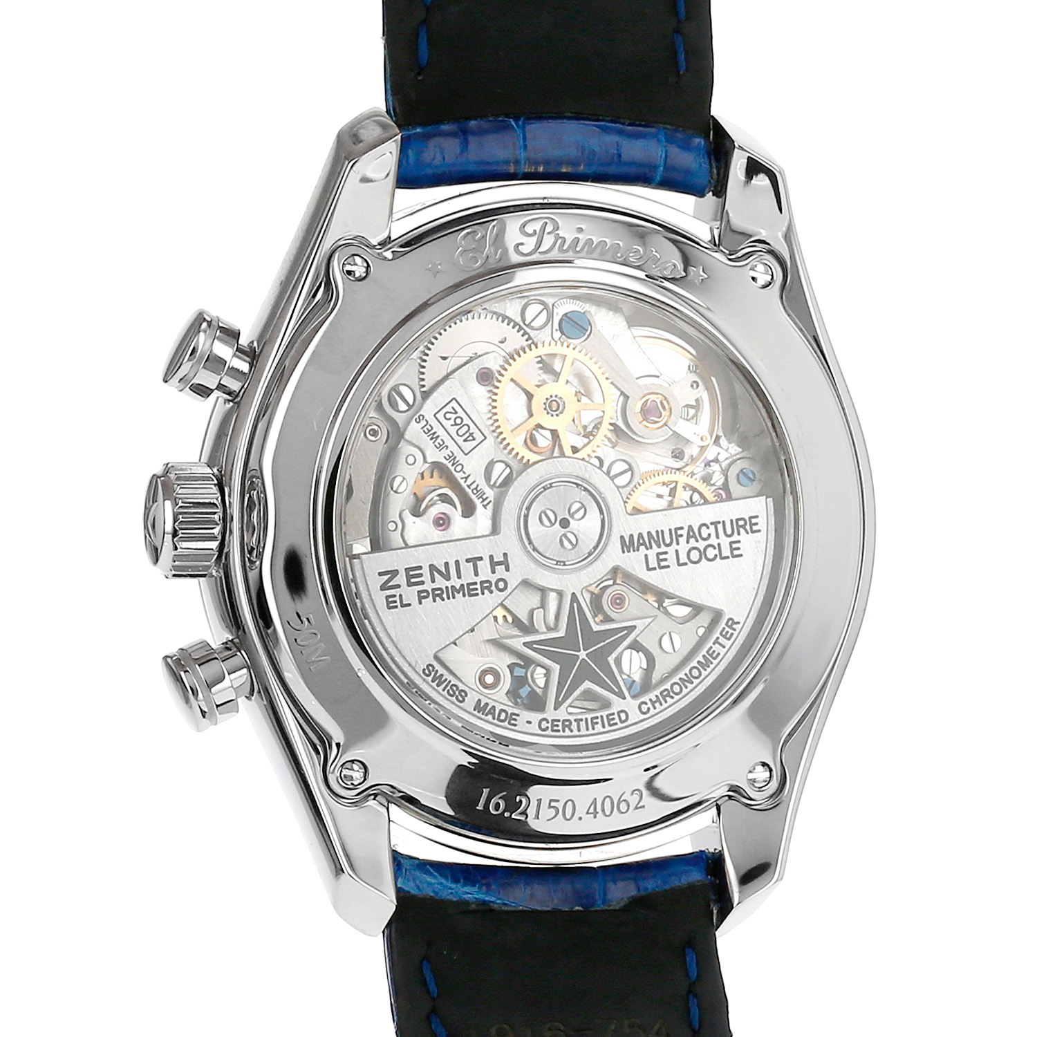 Zenith El Primero-Chronomaster  in stainless steel Ref: Zenith - 16.2150.4062  Circa 2015 - Detail D3